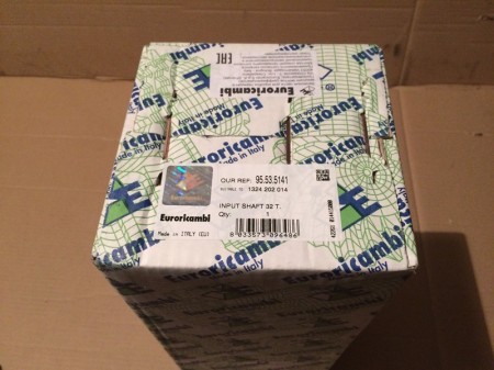 Вал первичный в сборе с дросселем маслоперепускным (TAS)